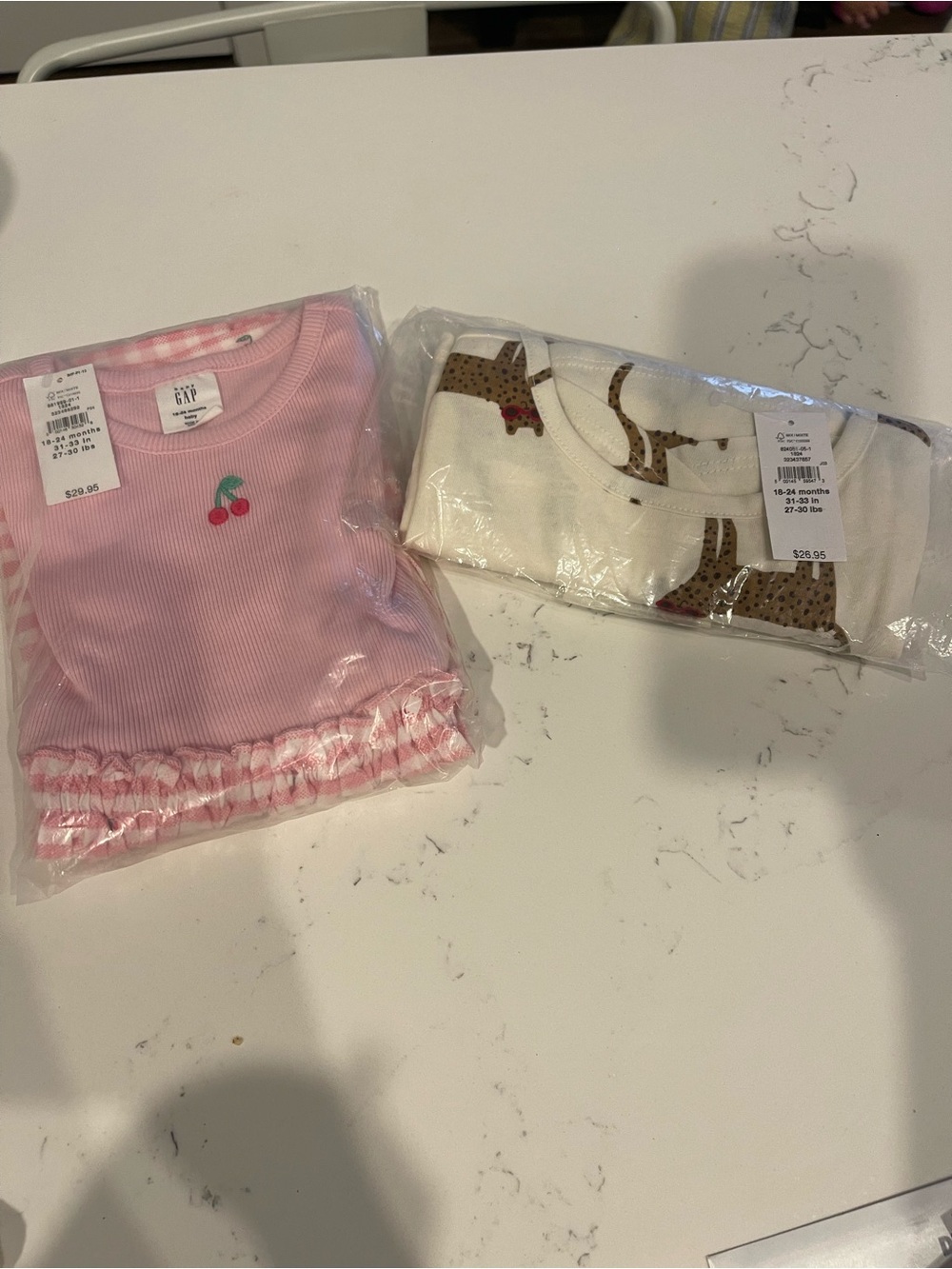 GAP Kids Long sleeve dress bundle Size 18-24m